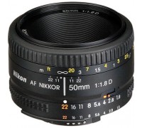 Nikkor AF 50mm F/1.8D (Nikon)
