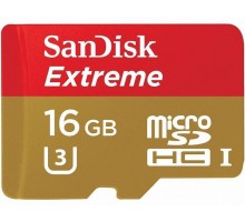 SanDisk Extreme microSDHC UHS-I 90 MB/s' (16GB)
