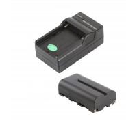 FB NP-F550 batareya dəsti