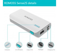 ROMOSS Sense 2s Power Bank (5000 mAh)