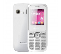 Micromax X406 Dual  (White) 