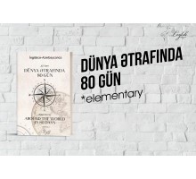 Dünya Ətrafında 80 Gün (İngiliscə-Azərbaycanca)